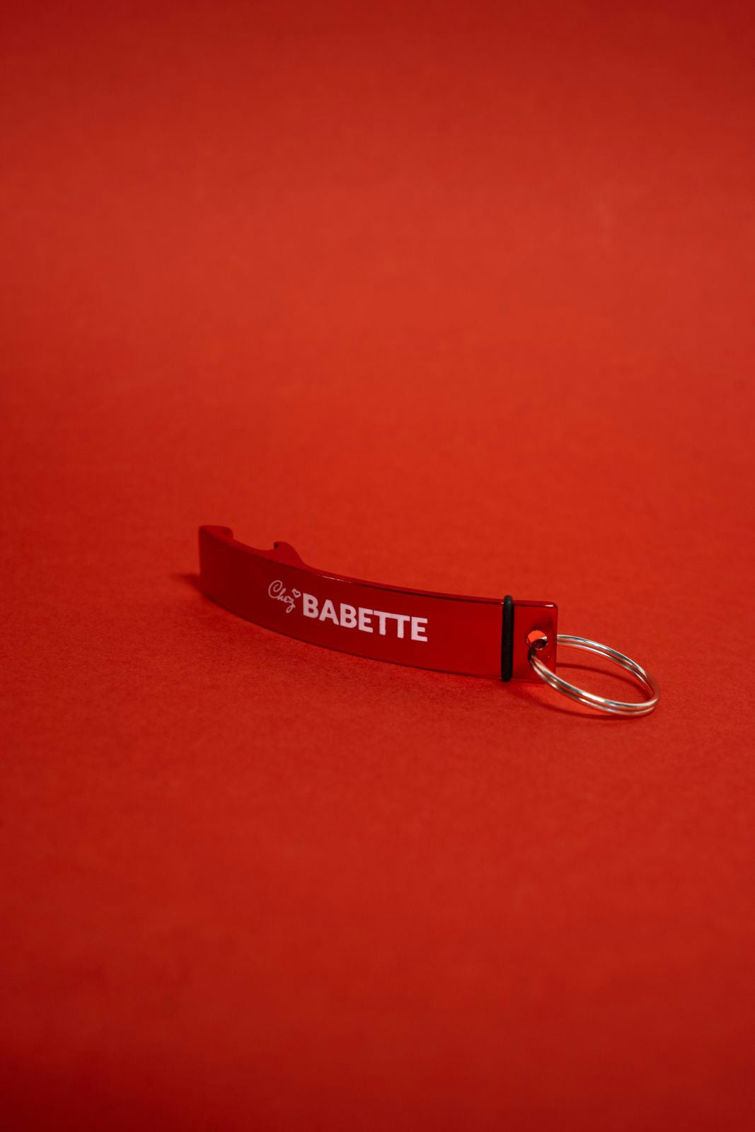 Chez Babette Sleutelhanger / flesopener